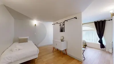 Un ou plusieurs lits dans un hébergement de l'établissement 230 Suite Mayfair - Superb apartment in Paris