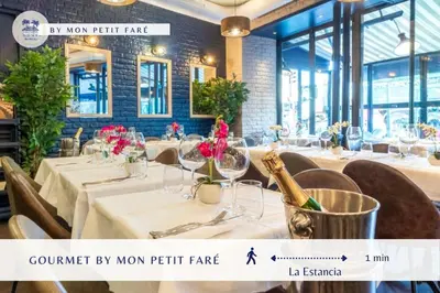 Restaurant ou autre lieu de restauration dans l'établissement Le Jardin d'Hiver - Lumineux - by Mon Petit Faré