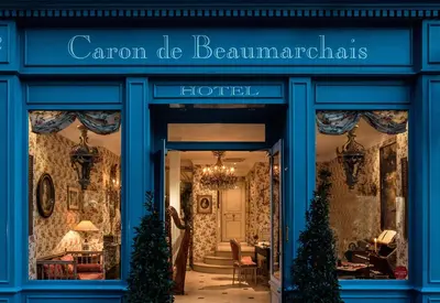 Plan de l'établissement Hotel Caron de Beaumarchais