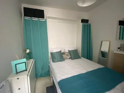 Un ou plusieurs lits dans un hébergement de l'établissement Paris-Bastille