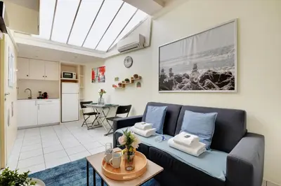 Cuisine ou kitchenette dans l'établissement Cozy studio - 2P - Close to Sacré-Cœur