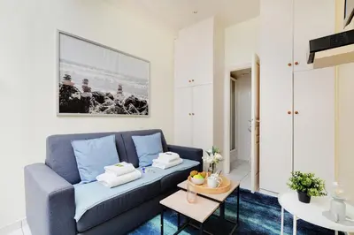 Coin salon dans l'établissement Cozy studio - 2P - Close to Sacré-Cœur