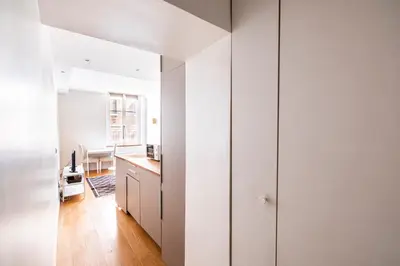 Cuisine ou kitchenette dans l'établissement Ciseaux 3F - SAINT GERMAIN DES PRES - Bail Mobilité