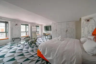 Plan de l'établissement Magic suite in Saint Germain des Près (Montana5)
