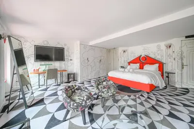 Plan de l'établissement Magic suite in Saint Germain des Près (Montana5)