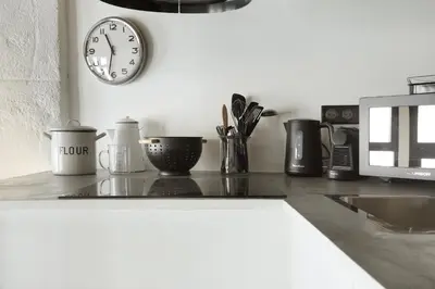 Cuisine ou kitchenette dans l'établissement Apartment Saint Germain des Prés by Studio prestige