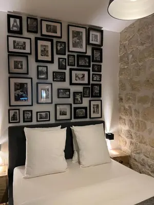 Un ou plusieurs lits dans un hébergement de l'établissement Loft Jaures