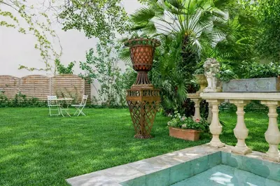Jardin de l'établissement Hotel de Nesle