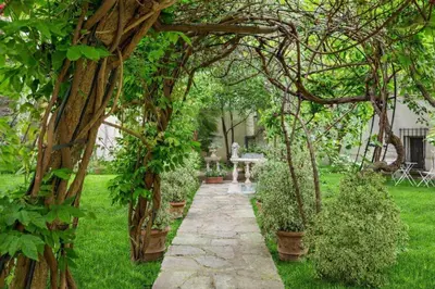 Jardin de l'établissement Hotel de Nesle