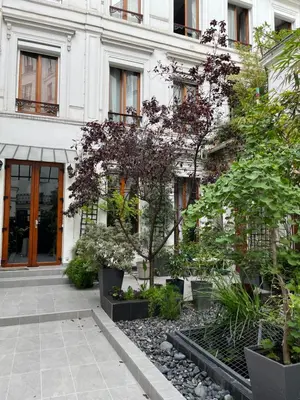 Jardin de l'établissement MaisonZen