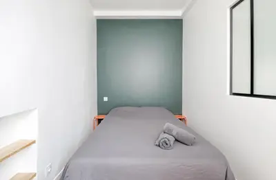Un ou plusieurs lits dans un hébergement de l'établissement Ciseaux 3G - SAINT GERMAIN DES PRES - Superbe appartement