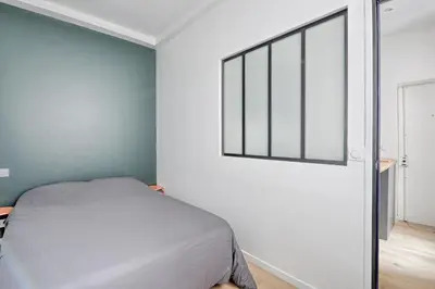 Un ou plusieurs lits dans un hébergement de l'établissement Ciseaux 3G - SAINT GERMAIN DES PRES - Superbe appartement