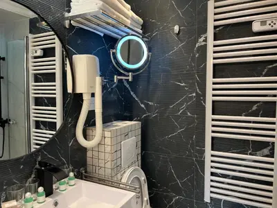 Salle de bains dans l'établissement Au Passage des Marais - City Centre