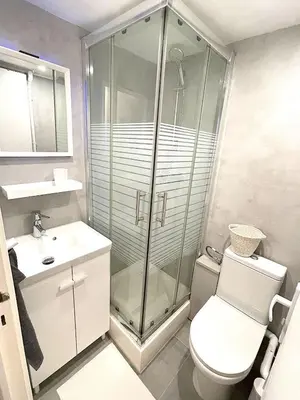 Salle de bains dans l'établissement Loft Augustins