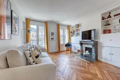 Télévision ou salle de divertissement dans l'établissement The Perfect 1bd Flat - Heart of Paris Les Halles