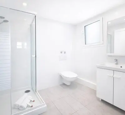 Salle de bains dans l'établissement Montparnasse - Deluxe apartment with lift for 5