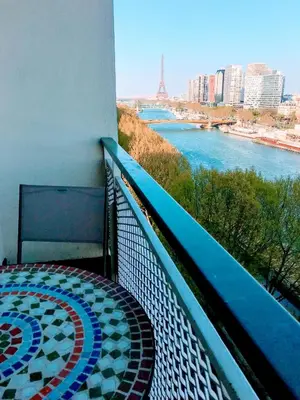 Balcon ou terrasse dans l'établissement EIFFEL TOWER PENTHOUSE