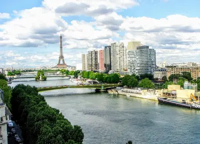 Vue sur la rivière ou le fleuve situé(e) à proximité de l'appartement