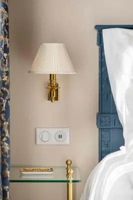 Un ou plusieurs lits dans un hébergement de l'établissement LE BEAU MARAIS - Luxury Apartments, AIR COND, LIFT