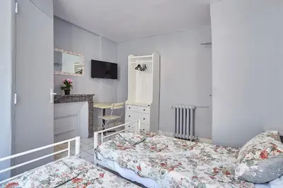 Un ou plusieurs lits dans un hébergement de l'établissement Le Petit Borda