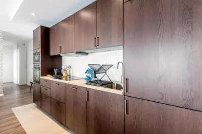 Cuisine ou kitchenette dans l'établissement Sweett - Notre Dame