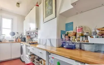Cuisine ou kitchenette dans l'établissement La Cité des Fusains