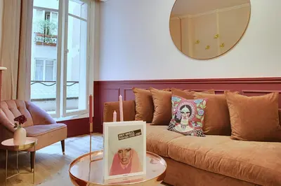 Coin salon dans l'établissement Miss Marguerite Suite