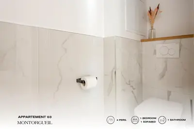 Salle de bains dans l'établissement Beauquartier - Montorgueil