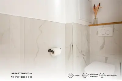 Salle de bains dans l'établissement Beauquartier - Montorgueil