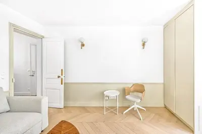 Coin salon dans l'établissement Bosquet - Jean Nicot 1bdr by B'Your Home