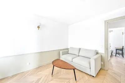 Coin salon dans l'établissement Bosquet - Jean Nicot 1bdr by B'Your Home