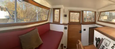 Plan de l'établissement Cabine sur péniche à Bagatelle
