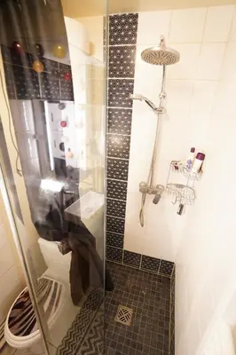 Salle de bains dans l'établissement Charmant studio au calme et bien desservi