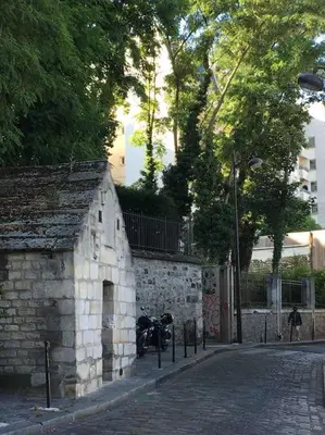Plan de l'établissement SUPERBE DUPLEX avec JARDIN PARTAGE à PARIS MENILMONTANT