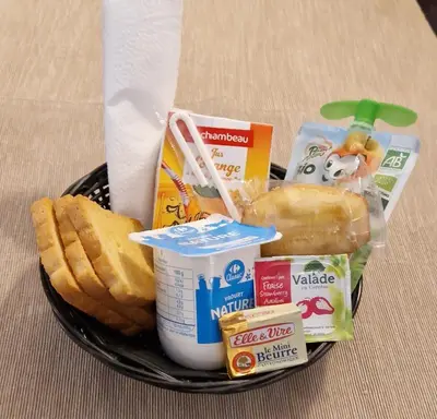 Nourriture dans l'hôtel ou à proximité