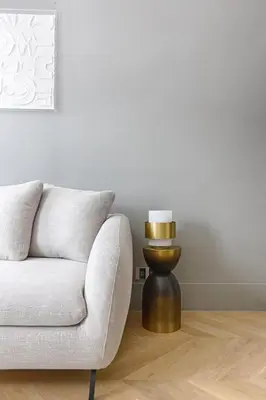 Coin salon dans l'établissement Unique Luxury Parisian flat 2BR/6P -Champs Elysées