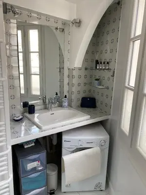 Salle de bains dans l'établissement Paris Louvre