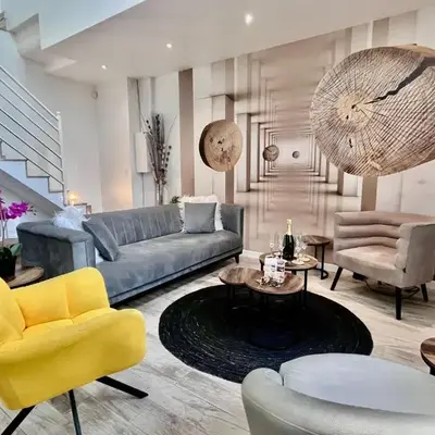 Duplex Design 6P - accès jardin et parking gratuit