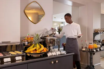Nourriture dans l'hôtel ou à proximité