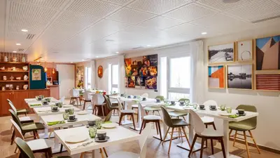 Restaurant ou autre lieu de restauration dans l'établissement Residhome Quai d’Ivry
