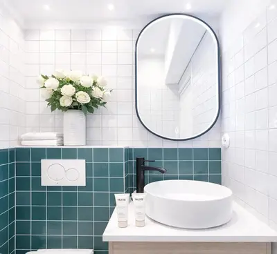Salle de bains dans l'établissement Louvre - Premium studio for 4