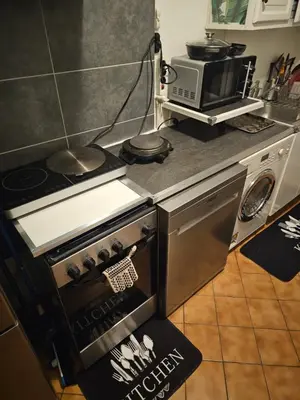Cuisine ou kitchenette dans l'établissement Appartement 50 m2