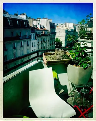 Plan de l'établissement Studio vue Paris - Quartier Canal Saint-Martin