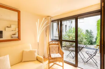 Balcon ou terrasse dans l'établissement GuestReady - Estúdio Exuberante em Les Marais