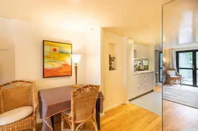 Coin salon dans l'établissement GuestReady - Estúdio Exuberante em Les Marais
