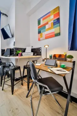 Coin salon dans l'établissement WS Opéra - Sainte-Anne