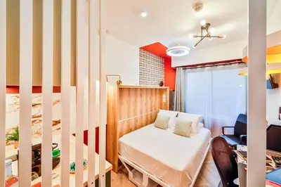 Un ou plusieurs lits dans un hébergement de l'établissement WS Tour Eiffel - Laos