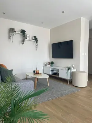 Télévision ou salle de divertissement dans l'établissement Charmant logement aux portes de Paris - STADE DE FRANCE - 12 min à pied