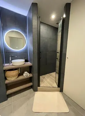 Salle de bains dans l'établissement Charmant logement aux portes de Paris - STADE DE FRANCE - 12 min à pied