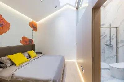 Salle de bains dans l'établissement Ravissant loft avec une belle terrasse
